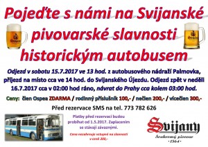 Svijanské slavnosti OSPEA 2017